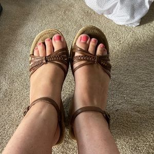Worn no boundaries sandals